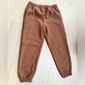 Edikted  Brown Fleece Sweatpants / Size L